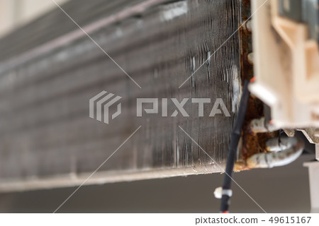 Cleaning air conditioner by water for clean a dust Cleaning air conditioner by water for clean a dust 49615167