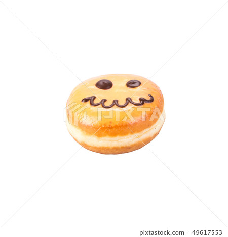 donut or donut with concept on a background. donut or donut with concept on a background. 49617553