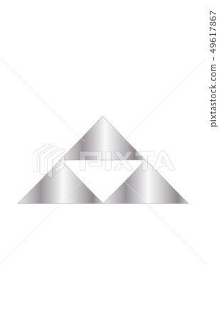 軍閥徽章銀色漸變Hojo Hoshiyasu 軍閥徽章銀色漸變Hojo Hoshiyasu 49617867