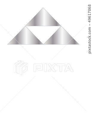 軍閥徽章銀色漸變Hojo Hoshiyasu 49617868