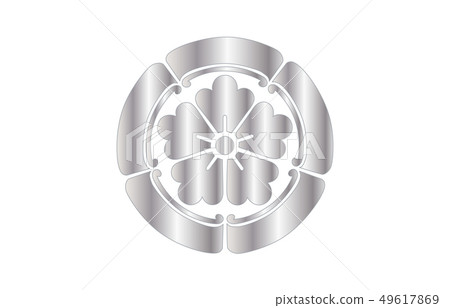 軍閥徽章銀色漸變Arima Harunobu 軍閥徽章銀色漸變Arima Harunobu 49617869