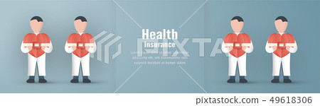 Vector illustration in concept of health Vector illustration in concept of health 49618306