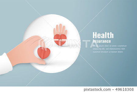 Vector illustration in concept of health 49618308