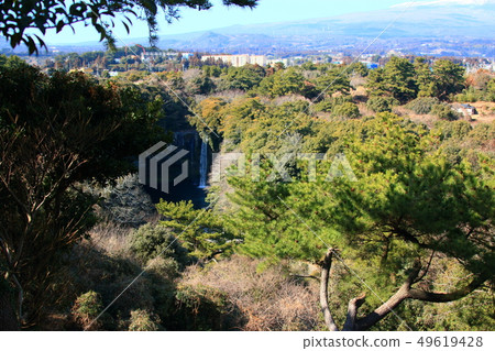 View from Chiljipuri Park, Chunjiyeon Waterfall View from Chiljipuri Park, Chunjiyeon Waterfall 49619428