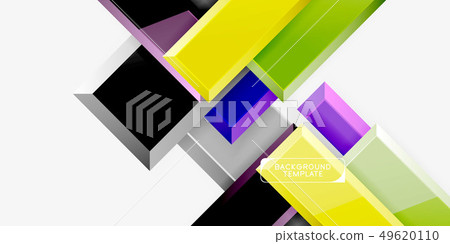 Glossy modern geometric background, abstract Glossy modern geometric background, abstract 49620110