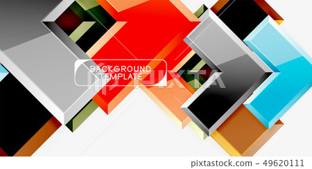 Abstract arrows composition background Abstract arrows composition background 49620111