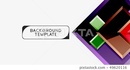 Abstract arrows composition background 49620116