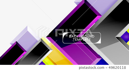 Glossy modern geometric background, abstract Glossy modern geometric background, abstract 49620118