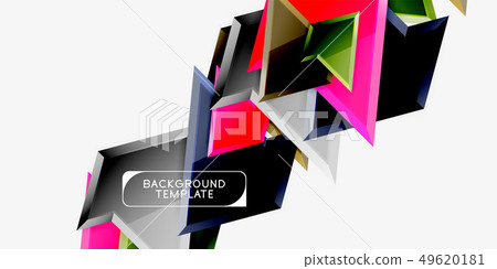 Triangular low poly background design, Triangular low poly background design, 49620181