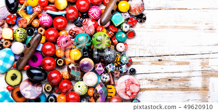 Beads or colorful beads 49620910
