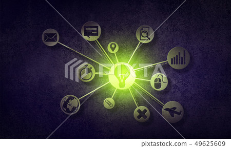 Social media communication 49625609