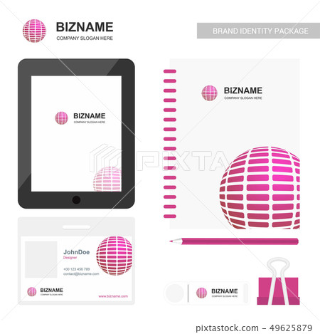 Company design stationary items with Company design stationary items with 49625879