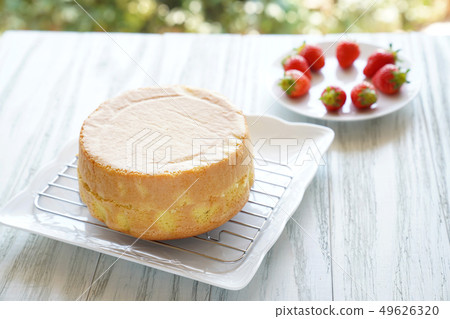 sponge cake 49626320