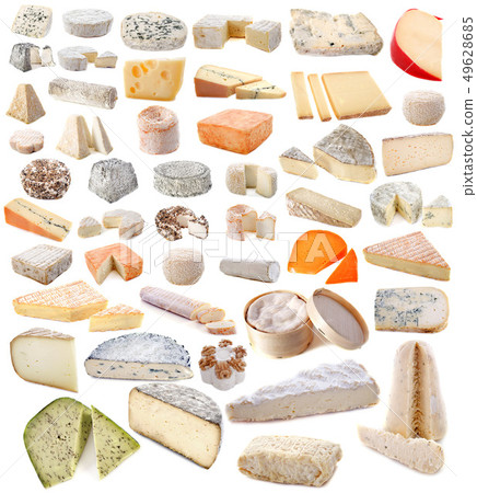 various cheeses 49628685