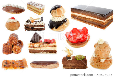 group of cakes 49628927