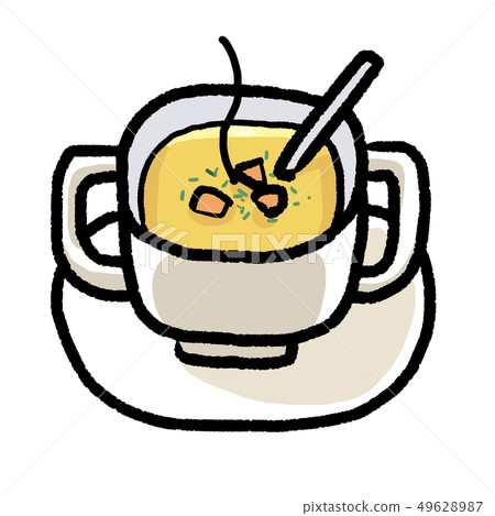 Cup soup-simple picto 49628987