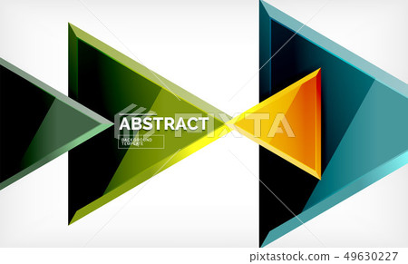 Triangles repetiton geometric abstract background, Triangles repetiton geometric abstract background, 49630227