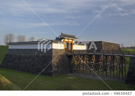 Yamagata Castle ruins Honmaru 1 letter gate 49630487