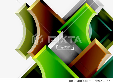 Geometric shapes abstract background Geometric shapes abstract background 49632077