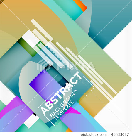 Background abstract squares, geometric minimal 49633017