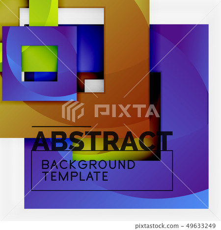 Geometric minimal abstract background with Geometric minimal abstract background with 49633249