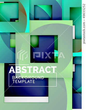 Geometric minimal abstract background with Geometric minimal abstract background with 49633252