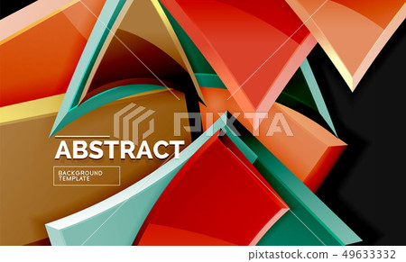 Shiny style geometric background Shiny style geometric background 49633332