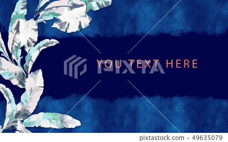 Abstract leaves 49635079