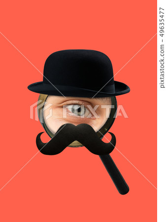 Modern design. Contemporary art collage. 49635477