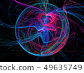 Abstraction of space. The connection and the birth 49635749