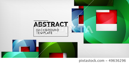 Square background, abstract squares on grey, Square background, abstract squares on grey, 49636296
