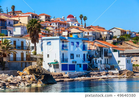 Traditional fishing village of Koroni, Greece 49640380
