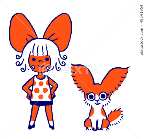 狗和女孩切 49641954