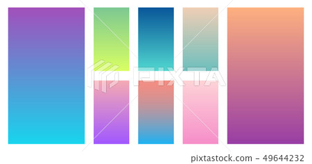 Creative illustration of mobile app soft color 49644232