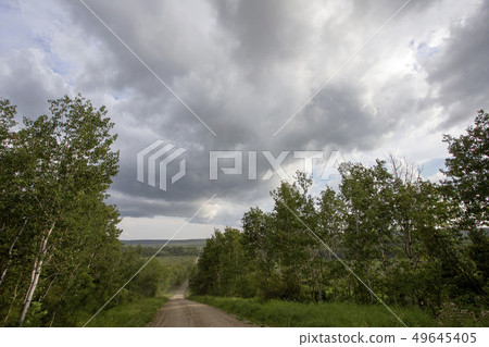 Prairie Storm Clouds Canada 49645405