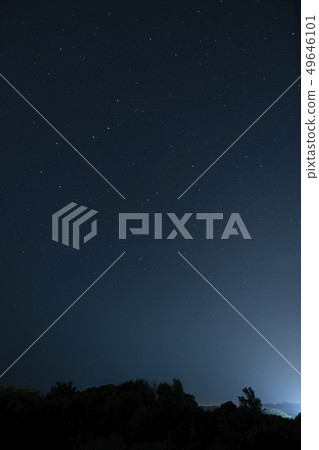 北極星中的星空 北極星中的星空 49646101