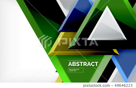 Tech futuristic geometric 3d shapes, minimal Tech futuristic geometric 3d shapes, minimal 49646223