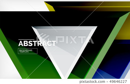 Tech futuristic geometric 3d shapes, minimal Tech futuristic geometric 3d shapes, minimal 49646227