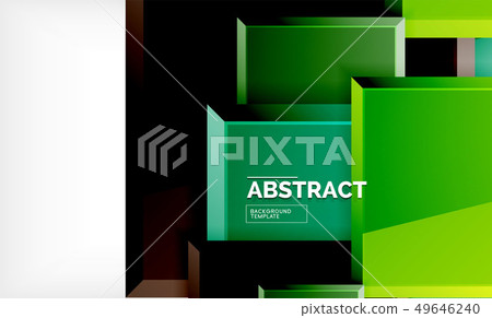 Square abstract background, glossy geometric Square abstract background, glossy geometric 49646240