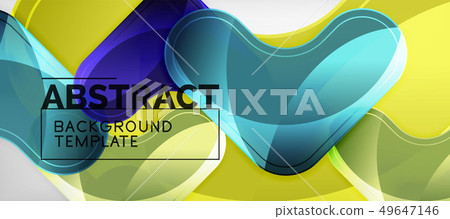 Light effects glossy arrows background 49647146