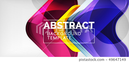 Techno lines, hi-tech futuristic abstract Techno lines, hi-tech futuristic abstract 49647149