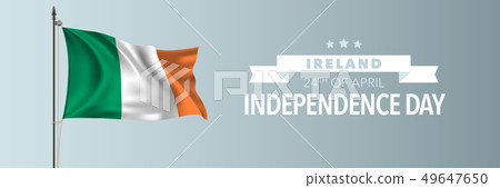 Ireland happy independence day greeting card, banner vector illustration Ireland happy independence day greeting card, banner vector illustration 49647650