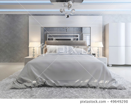 Bedroom art deco style Bedroom art deco style 49649298