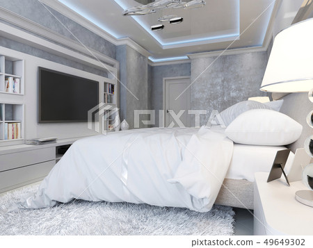 luxury bedroom interior luxury bedroom interior 49649302
