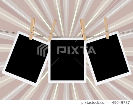 Photo Frames on Rope Photo Frames on Rope 49649787