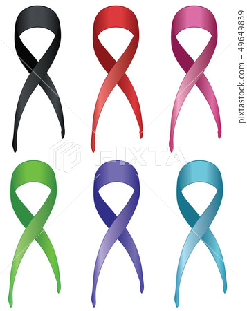Colorful Ribbons Set 49649839