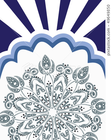 Blue white floral background Blue white floral background 49649850