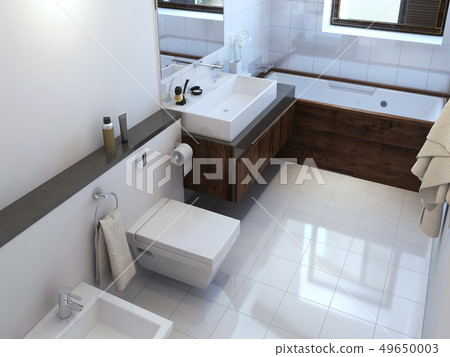 Bathroom in modern style 49650003