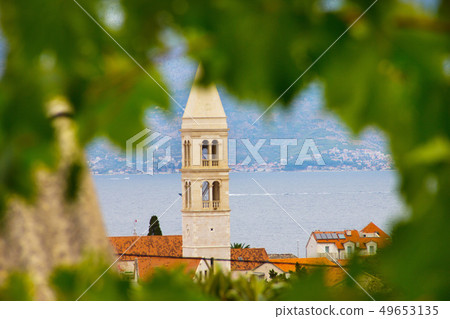 Supetar town in Brac island Supetar town in Brac island 49653135