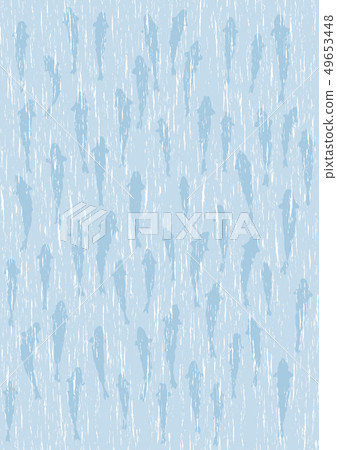 Fish going up - Stock Illustration [49653448] - PIXTA